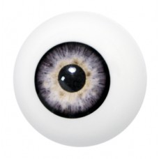 Grimas Artificial Eye plastic application item / Műszem műanyag applikáció, 27 mm Gray – Szürke 102, GSFX-EYE-102